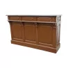 “Madrid” bar in brown lacquered wood with black lacquered top … - Moinat - Buffet, Bars, Sideboards, Dressers, Chests, Enfilades