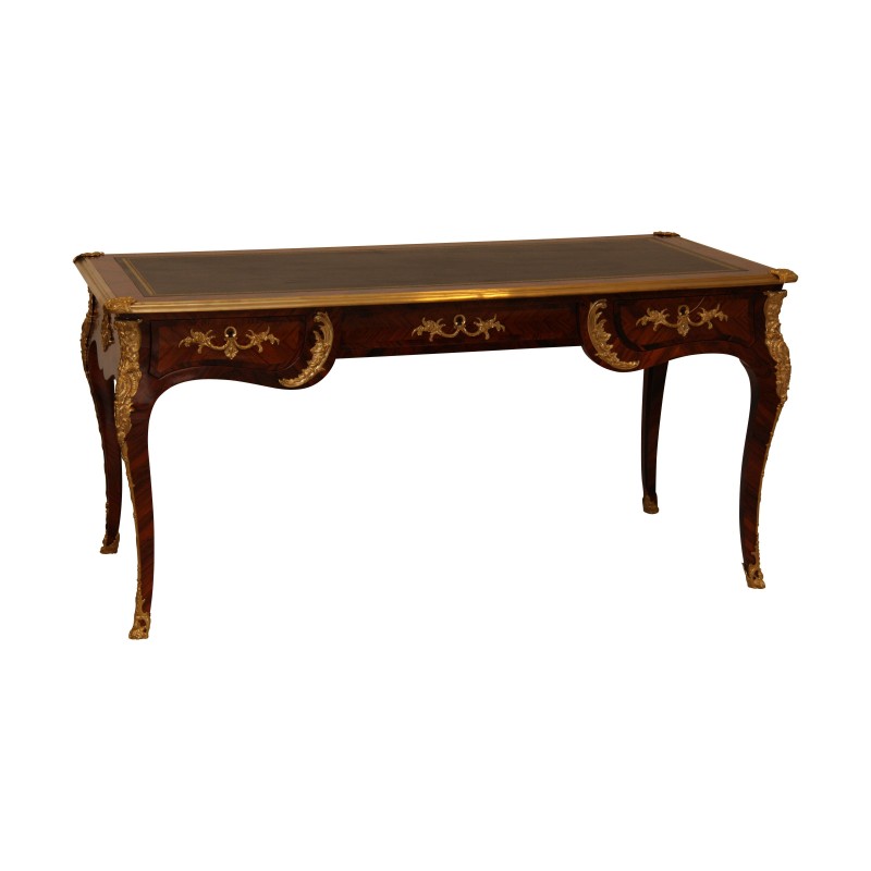 Schreibtisch im Louis XV-Stil aus Rosenholz und Veilchenholz, montiert … - Moinat - Schreibtische Schreibtisch im Louis XV-Stil aus Rosenholz und Veilchenholz, montiert … - Moinat - Schreibtische