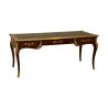 Bureau de style Louis XV en bois de rose et de violette, monté … - Moinat - Bureaux plats