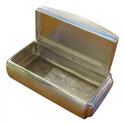 rectangular silver box (34g) Period: 19th century