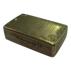 Vinaigrette en argent (15 gr) par Johann Jakob, Jezler. Suisse