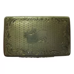 Vinaigrette en argent (15 gr) par Johann Jakob, Jezler. Suisse