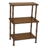 end table with extension, 1 shelf between legs. Trays - Moinat - End tables, Bouillotte tables, Bedside tables, Pedestal tables