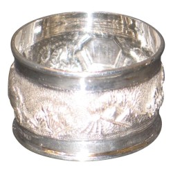 silver napkin ring (16gr). India, 20th century.