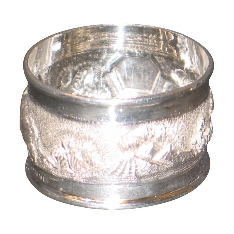 silver napkin ring (16gr). India, 20th century. - Moinat - Silverware silver napkin ring (16gr). India, 20th century. - Moinat - Silverware