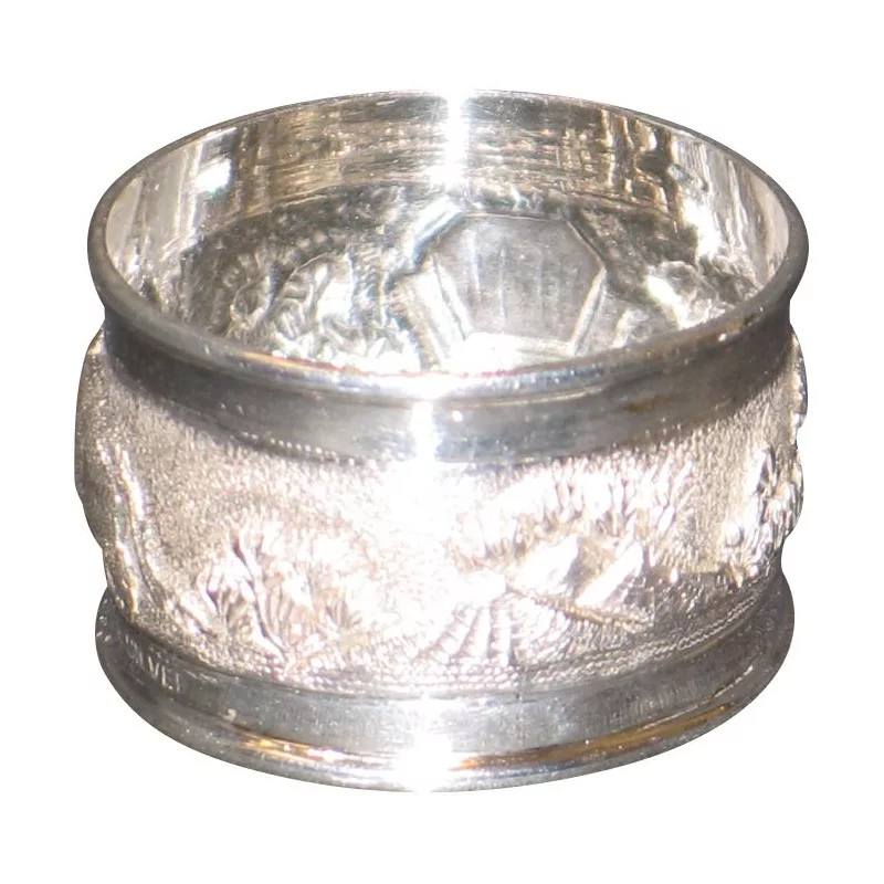 silver napkin ring (16gr). India, 20th century. - Moinat - Silverware