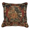 tapestry cushion “Standing woman, 1 foot on a base” with … - Moinat - Decorating accessories