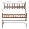 \"Stay\" bench in wrought iron. - Moinat - Sièges, Bancs, Tabourets