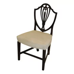 Hepplewhite-Stuhl aus Mahagoni zum Bezug. England, 19. …