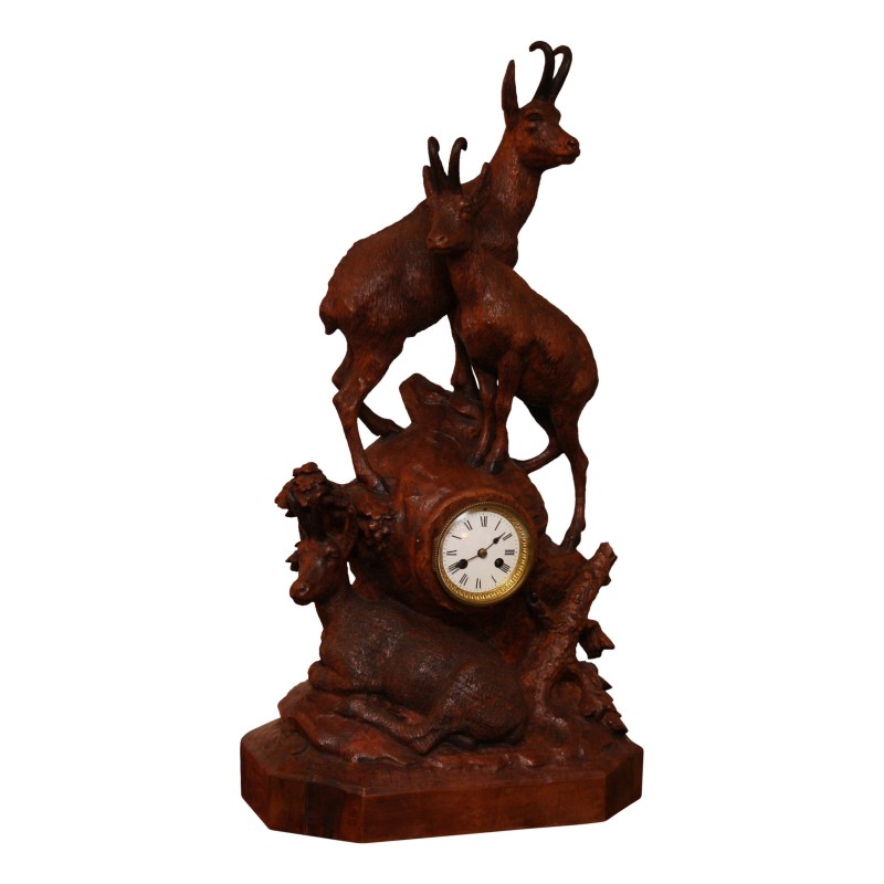 “buff” Brienz pendulum (movement to be revised). Swiss, … - Moinat - Table clocks “buff” Brienz pendulum (movement to be revised). Swiss, … - Moinat - Table clocks