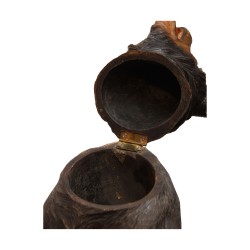Brienz Holzfassträger Bär. Das Fass und das