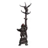 Carved wooden coat rack in the spirit of Brienz or … - Moinat - Brienz