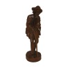 Sculpture “Homme au chapeau” en bois sculpté de Brienz Epoque … - Moinat - Accessoires de décoration