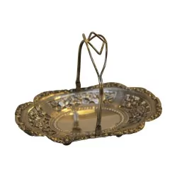 Petit panier en argent (108 gr) Epoque : 20ème siècle