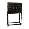 路易十三风格的橱柜，黑色和镀金镶嵌。 - Moinat - 衣柜, Bars, 餐具柜, Dressers, Chests, Enfilades
