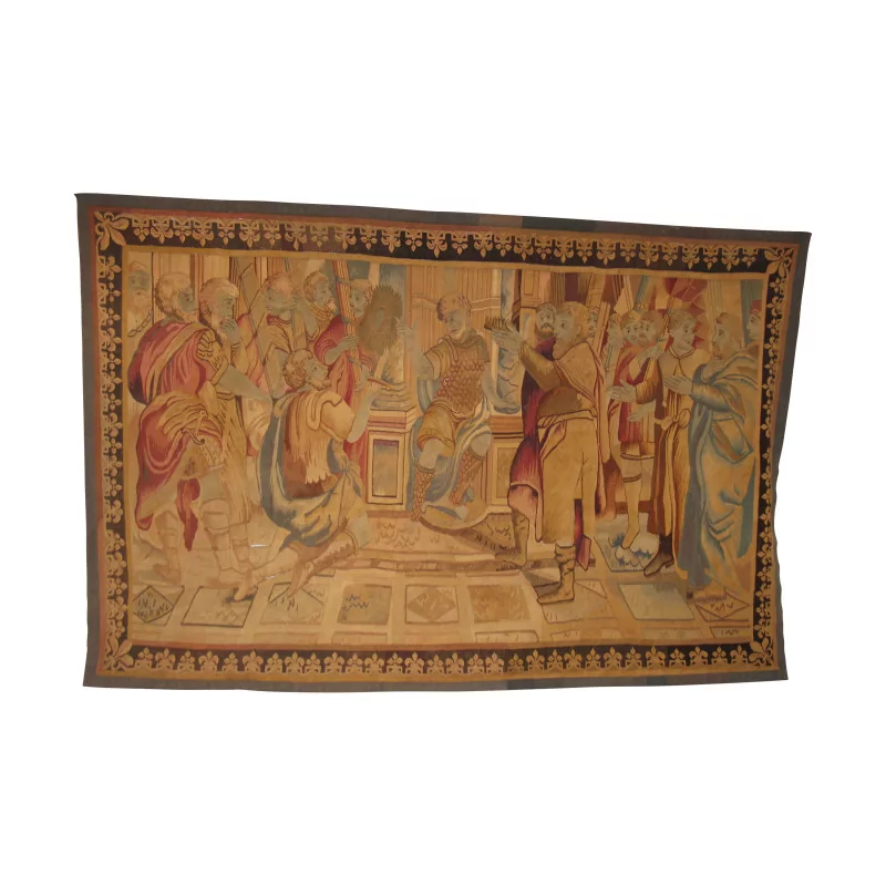 Gobelin, römische Szene „Krönung des Kaisers“ aus … - Moinat - Teppiche