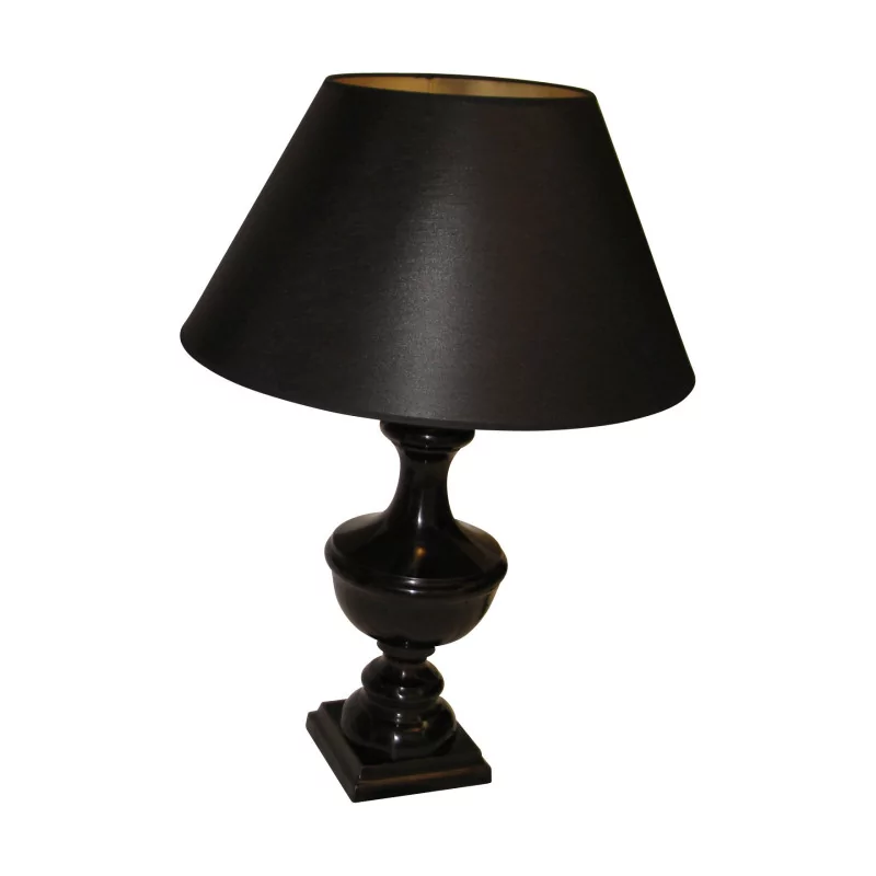 black “Aston” lamp with black and gold shade inside. - Moinat - Table lamps