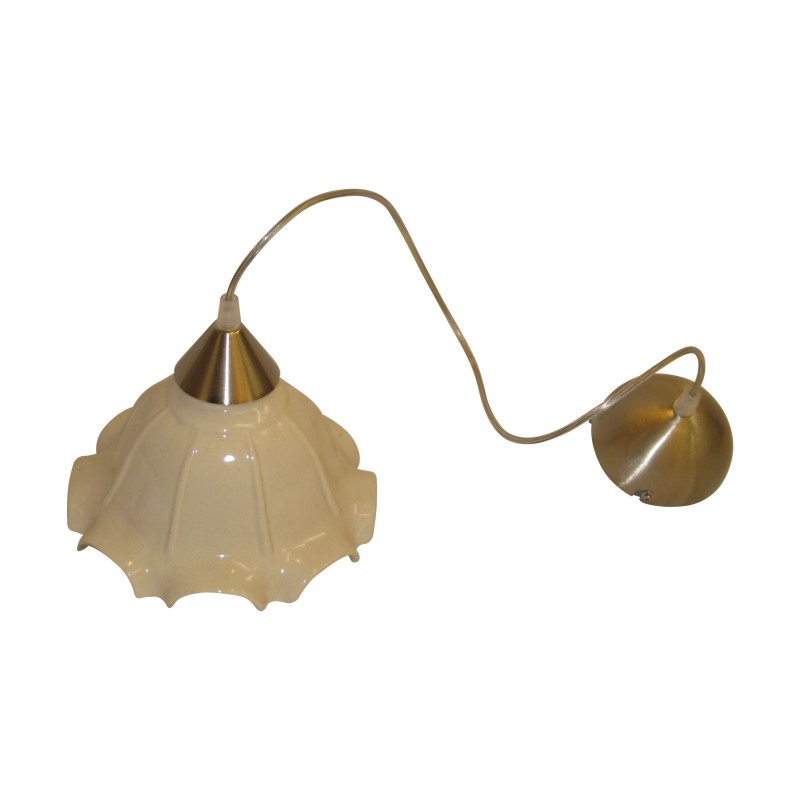 “Notos” pendant light with ceramic opaline. - Moinat - Chandeliers, Ceiling lamps “Notos” pendant light with ceramic opaline. - Moinat - Chandeliers, Ceiling lamps