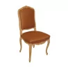 把路易十五风格的白色椅子，上面有木头…… - Moinat - 椅子