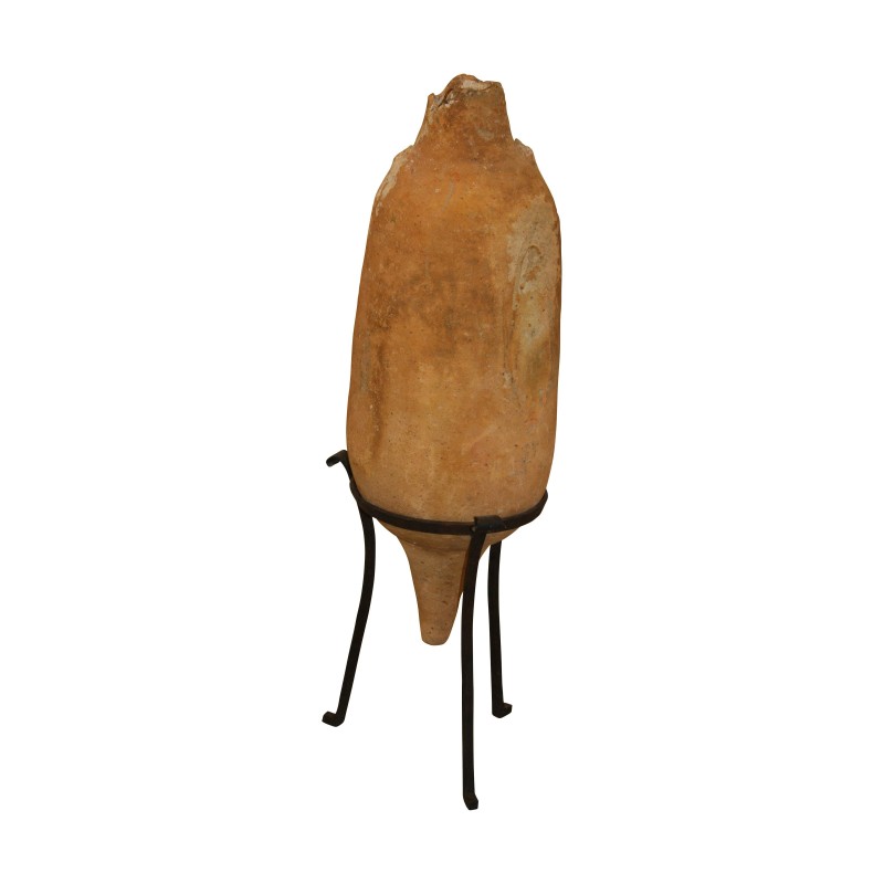 Amphore Romaine avec son support en fer forgé noir, objet de - Moinat - Accessoires de décoration Amphore Romaine avec son support en fer forgé noir, objet de - Moinat - Accessoires de décoration