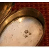 Ovale Silber-Schnupftabakdose (64g) von A.A. Guignard, Rückseite … - Moinat - Silber