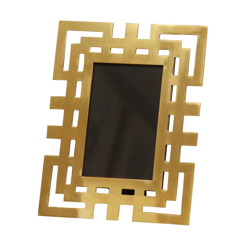 Small format “Labirinto” photo frame with gold frame. - Moinat - Picture frames