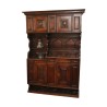 Vaisselier, buffet, en noyer sculpté à 4 portes et 4 tiroirs, … - Moinat - Bahuts, Bars, Buffets, Coffres, Enfilades