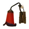 Pivot model wall lamp with glass paste lampshade … - Moinat - Wall lights, Sconces