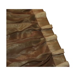 transparenter Ausstellungsvorhang, Seidenorganzastoff