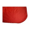 Couvre lit d exposition, tissu taffetas de soie rouge, - Moinat - Coussins