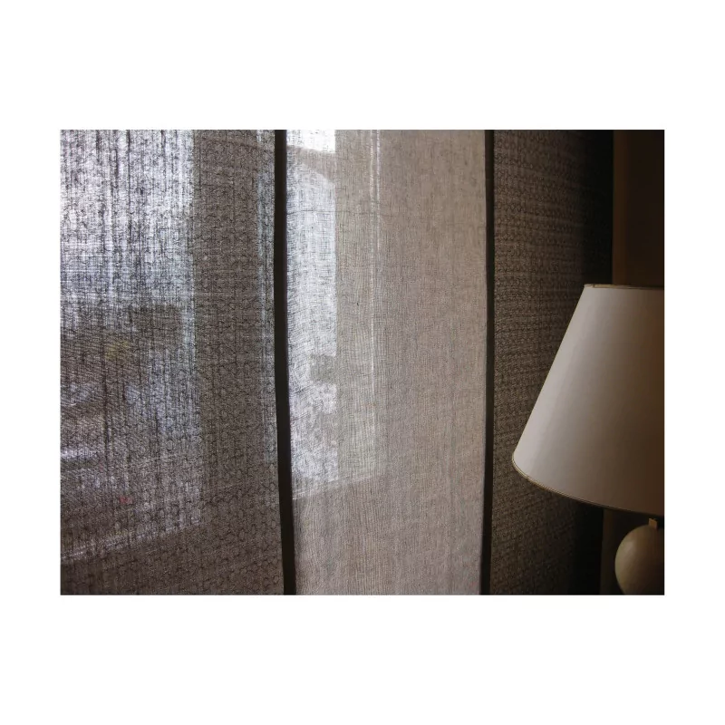 Set of 3 Japanese horsehair wall panels - Moinat - Curtains