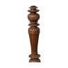 Rustic bed frame in processed walnut, from … - Moinat - Bed frames