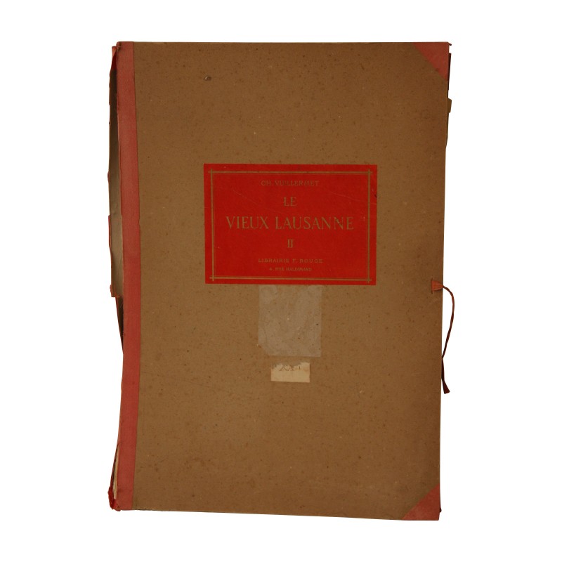 Lot von 40 Stichen „Ansichten von Lausanne“ von Charles Vuillermet … - Moinat - Gravüren Lot von 40 Stichen „Ansichten von Lausanne“ von Charles Vuillermet … - Moinat - Gravüren