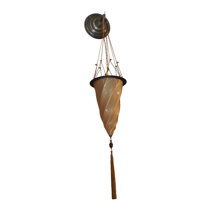 Wandleuchte „Cesendello“ aus goldfarbenem Glas. - Moinat - Wandleuchter Wandleuchte „Cesendello“ aus goldfarbenem Glas. - Moinat - Wandleuchter