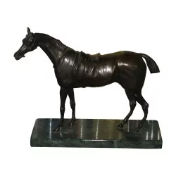 青铜“马”无署名。英格兰，19 世纪