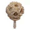 кантонский шар из слоновой кости с изображением драконов среди облаков... - Moinat - Декоративные предметы