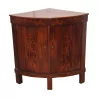 Directoire corner in flamed mahogany and curved face, in … - Moinat - Buffet, Bars, Sideboards, Dressers, Chests, Enfilades