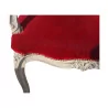 Paar Louis XV-Sessel mit flacher Rückenlehne, geformt und geschnitzt - Moinat - VE2022/1