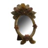 Small easel mirror in colored Murano glass. - Moinat - Mirrors