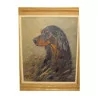 Картина «Охотничья собака» подписана Робером Куэйто, художником… - Moinat - VE2022/1