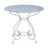 Bellerive model round table in wrought iron, with 4 legs and … - Moinat - Heritage