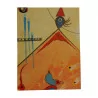 Dekorationsmalerei im Geiste von Miro, gemalt auf Leder, … - Moinat - Gemälden - Verschieden