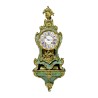 Louis XV cartel in green tortoiseshell and gilt bronze, with base. … - Moinat - Pendules murales