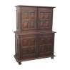 sideboard 2 twisted Louis XIII bodies, 4 doors with panels and … - Moinat - Buffet, Bars, Sideboards, Dressers, Chests, Enfilades