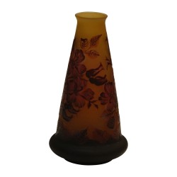 Petit vase copie de Gallé.