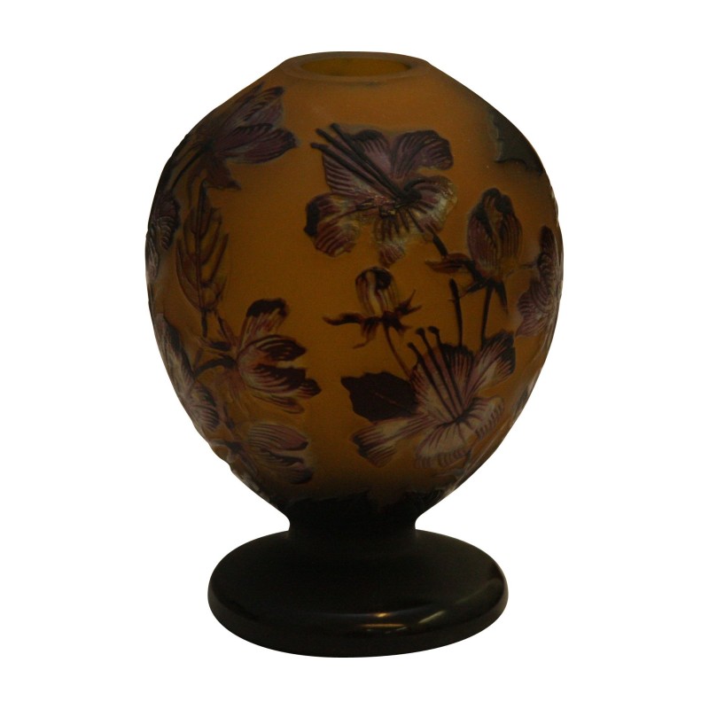 个 Gallé 小花瓶复制品。 - Moinat - 箱, 瓮, 花瓶 个 Gallé 小花瓶复制品。 - Moinat - 箱, 瓮, 花瓶