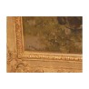 Tableau huile sur toile “Garde-frontière et femme à la … - Moinat - Tableaux - Paysage