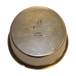 Paar silberne Salzstreuer „Lion“ (640g) mit …