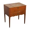 Directoire dressing table in cherry wood with mirror in the center, … - Moinat - Vanity tables