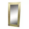 Mina mirror with gold lacquered wooden frame. - Moinat - Mirrors
